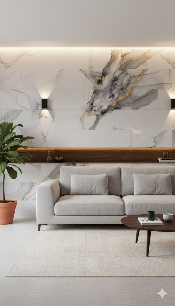 Panel Adhesivos De Mármol x10 unidades